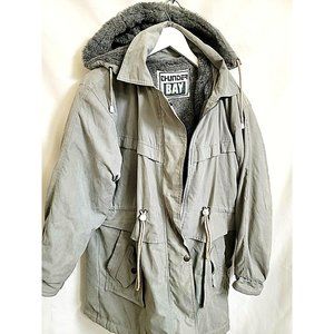 Thunderbay Women Winter Warm Parka Hooded Coat M/ L? Outwear Long Overcoat